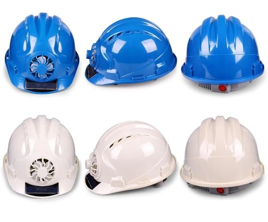 Lightweight Outdoor helmet with fan blades